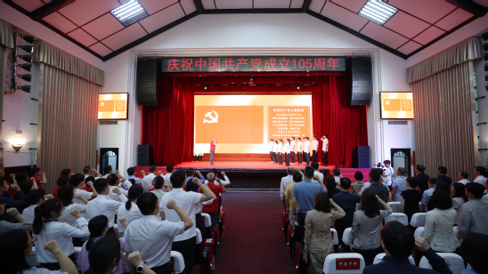 全体党员重温入党誓词
